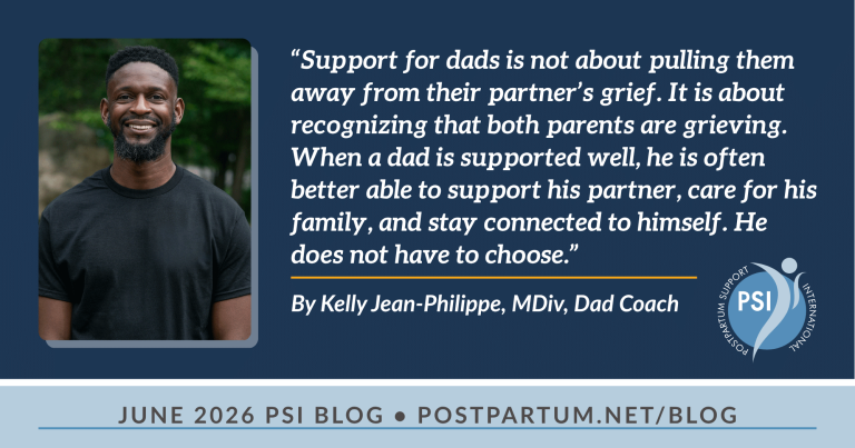 “Support for dads is not about pulling them away from their partner’s grief. It is about recognizing that both parents are grieving. When a dad is supported well, he is often better able to support his partner, care for his family, and stay connected to himself. He does not have to choose.” Building Connection and Support: Black Dads in Loss A Conversation with Kelly Jean-Philippe, MDiv, Dad Coach