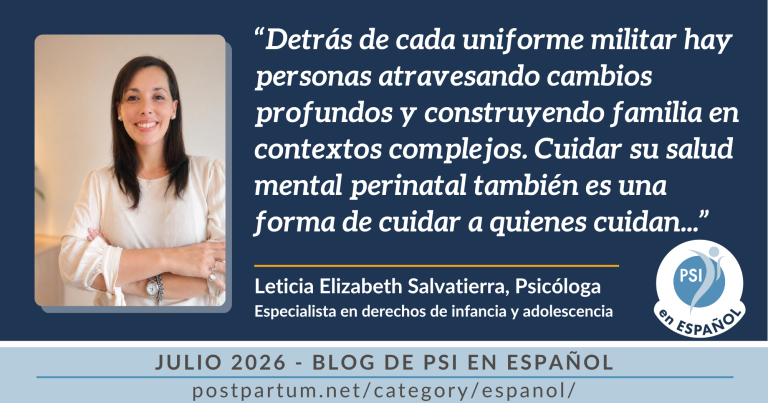 Salud mental perinatal en familias militares: desafíos invisibles y redes de cuidado